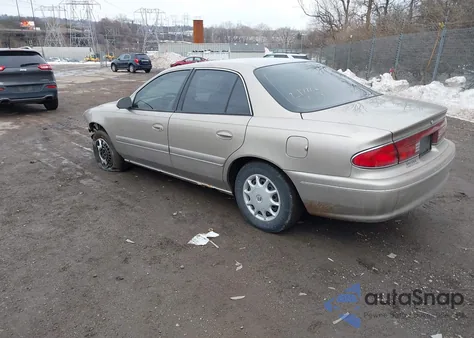 2002 Buick Century Custom z USA, uszkodzony, nr VIN 2G4WS52J721212873